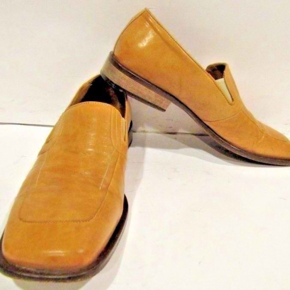 Via Spiga Size 10 Tan Laofers Dress Mens B6B14 main image 8